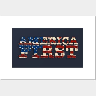 America First Posters and Art